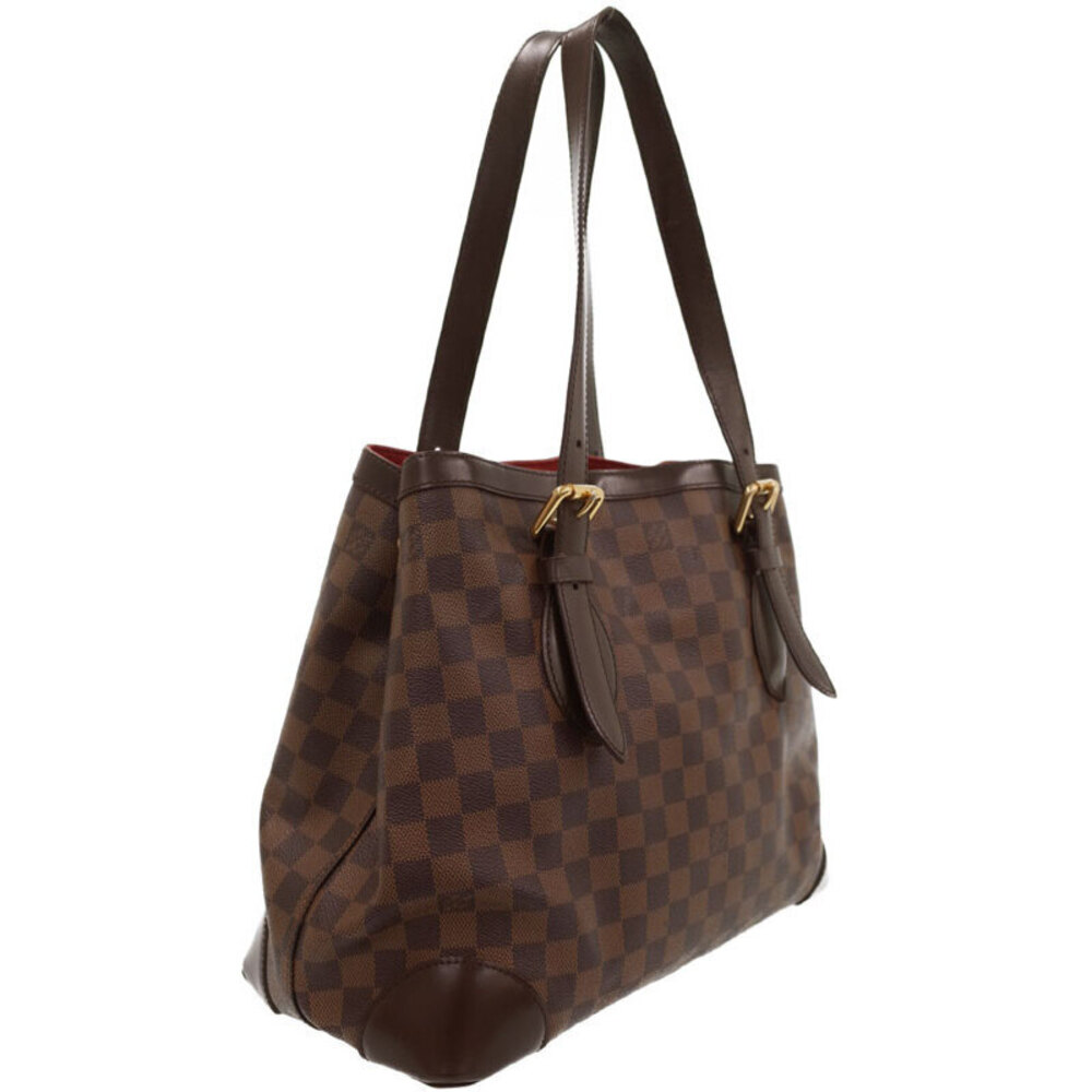 Louis Vuitton Ebene Bag Brown Tote Damier Hampstead
